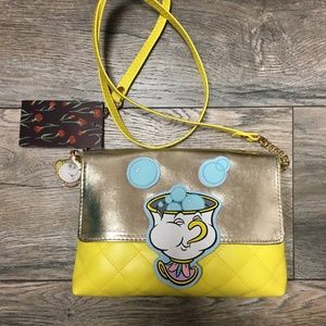 Disney Chip Mrs Potts Beauty and the Beast Purse